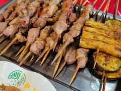 羊肉串-天津乾毓德饭庄·清真传统炒菜·海鲜烧烤(咸阳路店)