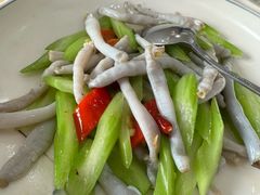 清炒沙虫-江东鲈鱼馆