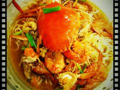 口水答答地~~(^_^)美味-十面欢腾·海鲜面·台式Bistro(长乐路店)