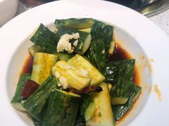 捞拌青瓜-老佛爷铜炉蛙锅(海岸城店)