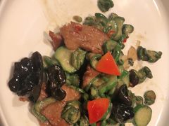 小脆瓜炒雪花猪肉-闽和南(深圳万象城店)