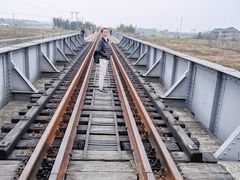 -乌龙涧铁道铁轨景