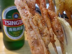 特色鸡肉串-阿里巴巴海鲜烧烤家常菜(黄岛店)