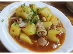 土豆烧肥肠-叶老大肥肠