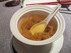 黄牛肝松茸汤-秀儿四九城·新京菜(亚运村鸟巢店)