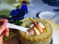 生拆蟹钳冬瓜盅-东海朗廷酒店-唐阁T’ANG COURT 中餐厅