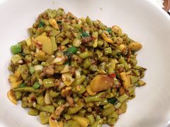 酸豆角酸笋炒肉沫-建辉湖南土菜馆(南大街店)