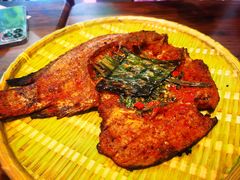 香草烤鱼-金塔傣乡·德宏傣味·手抓饭·孔雀宴·云南民族特色菜(文化巷店)