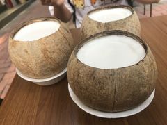 -椰爺爺·椰子冻砵仔糕