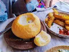 牡蛎奶油面包汤-The Rug Cafe(王府中环店)