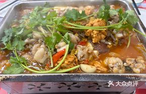 Fish Roe, Fish Bladder and Frog Stir-fry