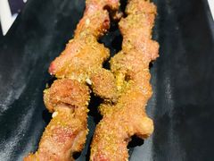 热气羊肉串-京韵胡同·酱香羊蝎子火锅涮肉(长寿路店)