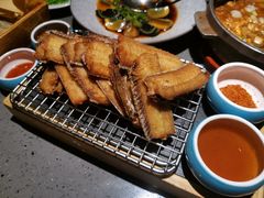 干炸带鱼-老头儿真传-老头儿油爆虾(星光一期店)