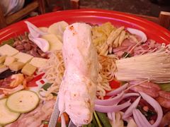 -陈叉子钢盆烤肉(中原万达店)