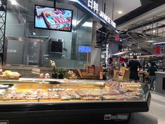 面包甜点陈列柜-盒马鲜生(宝地店)