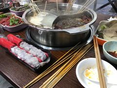 招牌三味火锅-笔墨纸虾之烧烤海鲜虾尾(好爱广场店)