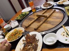 -北京龙庆四季香农家饭庄·灶台鱼·碳烤虹鳟鱼(龙庆峡店)