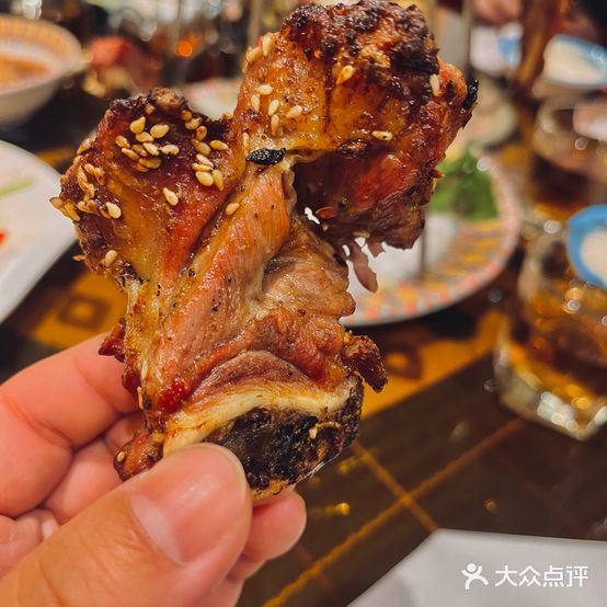 巴楚烤肉美食