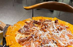 Grilled Beef Juicy Corn Pancake