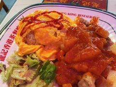 黑椒杂扒蛋包饭-龙记·香港茶餐厅(海上世界店)