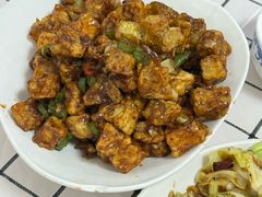 乐乐尖椒茄子丁-乐乐餐厅(湘子庙街店)