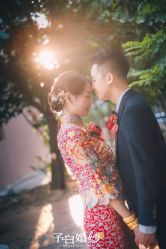 点击看大图 -予白婚纱礼服馆