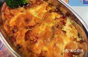 Cheese Meat Sauce Pork Cutlet Rice Bake