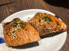 火焰三文鱼皮寿司-大雄寿司(中华广场店)