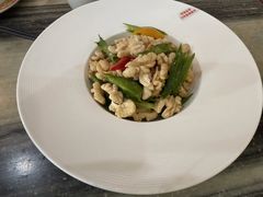 鲜桃仁龙角豆-砂锅居饭庄·京菜(西四店)