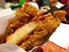 培根鸡腿肉霸堡-肯德基(龙之梦购物中心店)