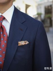 -怒马会 全麻衬西装高级定制