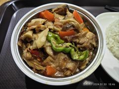 杏鲍菇炒肉-老家肉饼(永泰庄店)