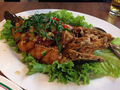 炸鲈鱼-建兴酒家(萨木亚店)
