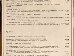 菜单-Le Comptoir de la Gastronomie
