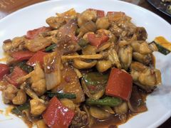 青椒炒牛蛙-台州老六海鲜面馆(上南总店)