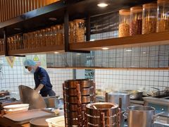 自助取餐区-绿茶餐厅(西单老佛爷店)