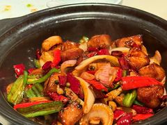 青花椒啫啫雪花豚肉-港丽餐厅(天河城店)