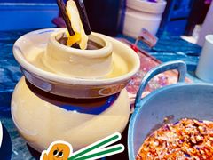 -热火朝天鲜切牛肉火锅(南强街巷店)