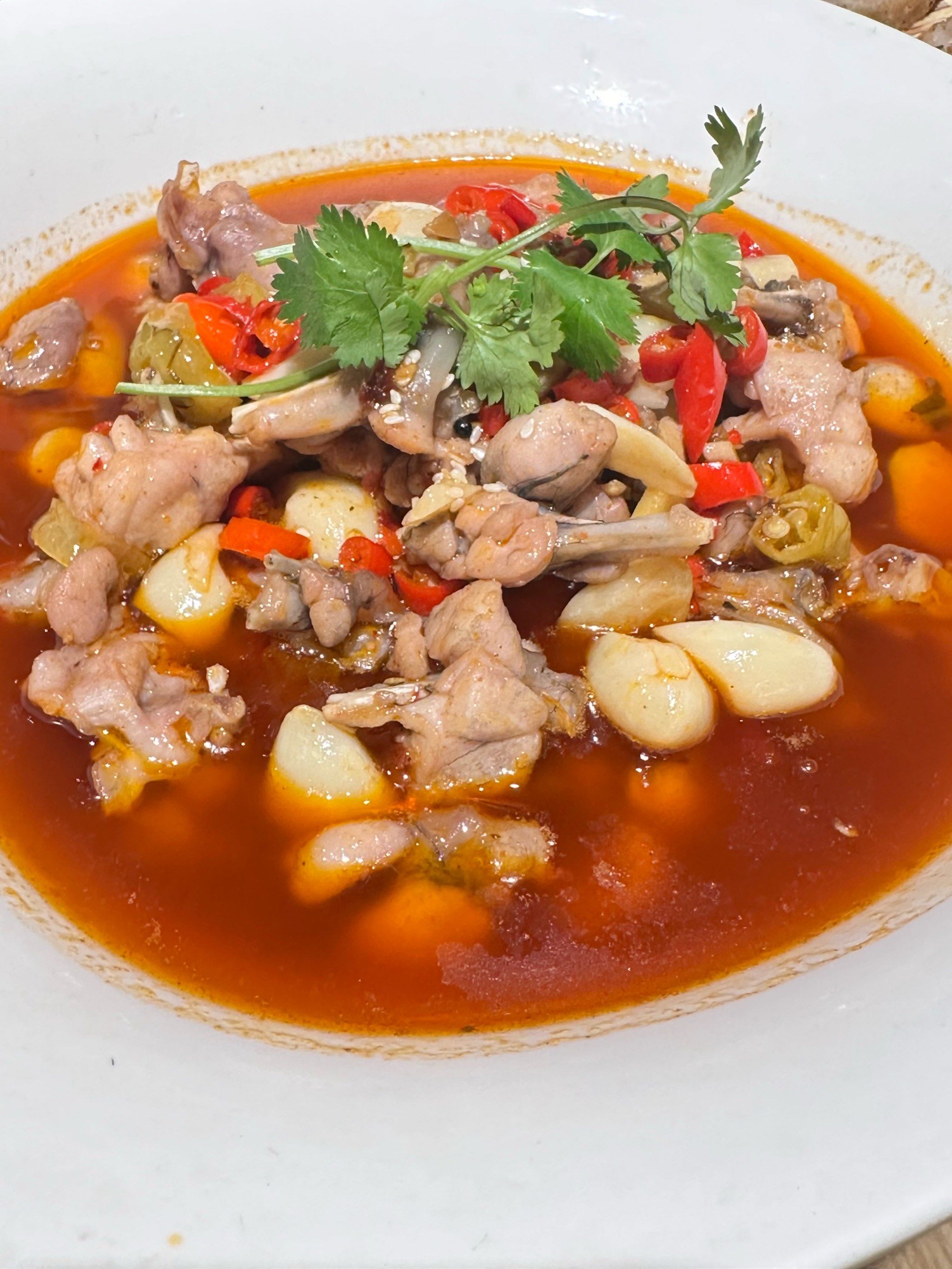 晚上八点到的 不需要等位
📌第六馋嘴跳跳蛙
红烧牛蛙的做法
