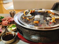 -围炉肉舍•炭烤活鳗•丹东海鲜烤肉(步行街店)