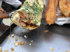 -正宗杂粮煎饼香软鸡蛋饼