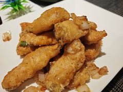 炸鱼排-南京金牛湖巨碗鱼头
