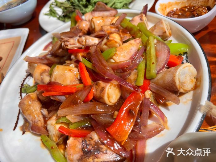 鸿运美食府酱爆海兔图片