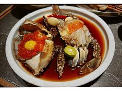 -草家酱蟹炭火烤肉店(珲春南路一店)