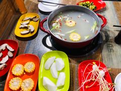 -彩鹿·潮汕·鲜牛肉·自助火锅(伊电园店)