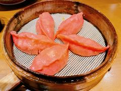 火龙果鲜虾饺子粑-乐乐大排档·30年老字号(浙江路店)