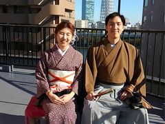 -东京都浅草樱花和服租赁店