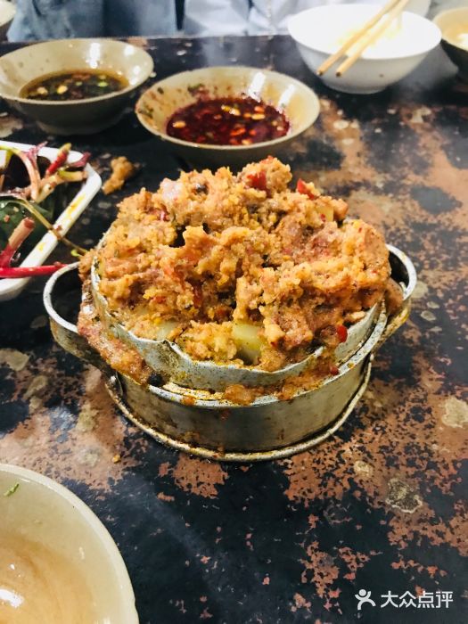 梯坎豆花图片