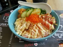 火焰炙烧杂锦盖饭-Sushi Love 创意寿司(丽影广场店)