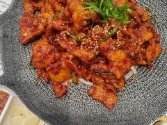 菜包石板五花肉-英兰朝族饭店(河南桥头店)